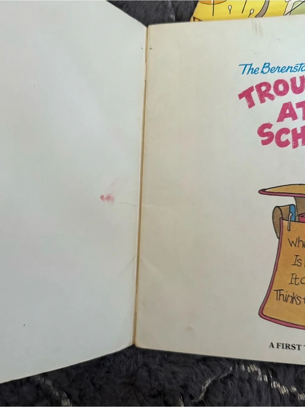 1980s The Berenstain Bears Book Pair Vintage Kid’s Paperback